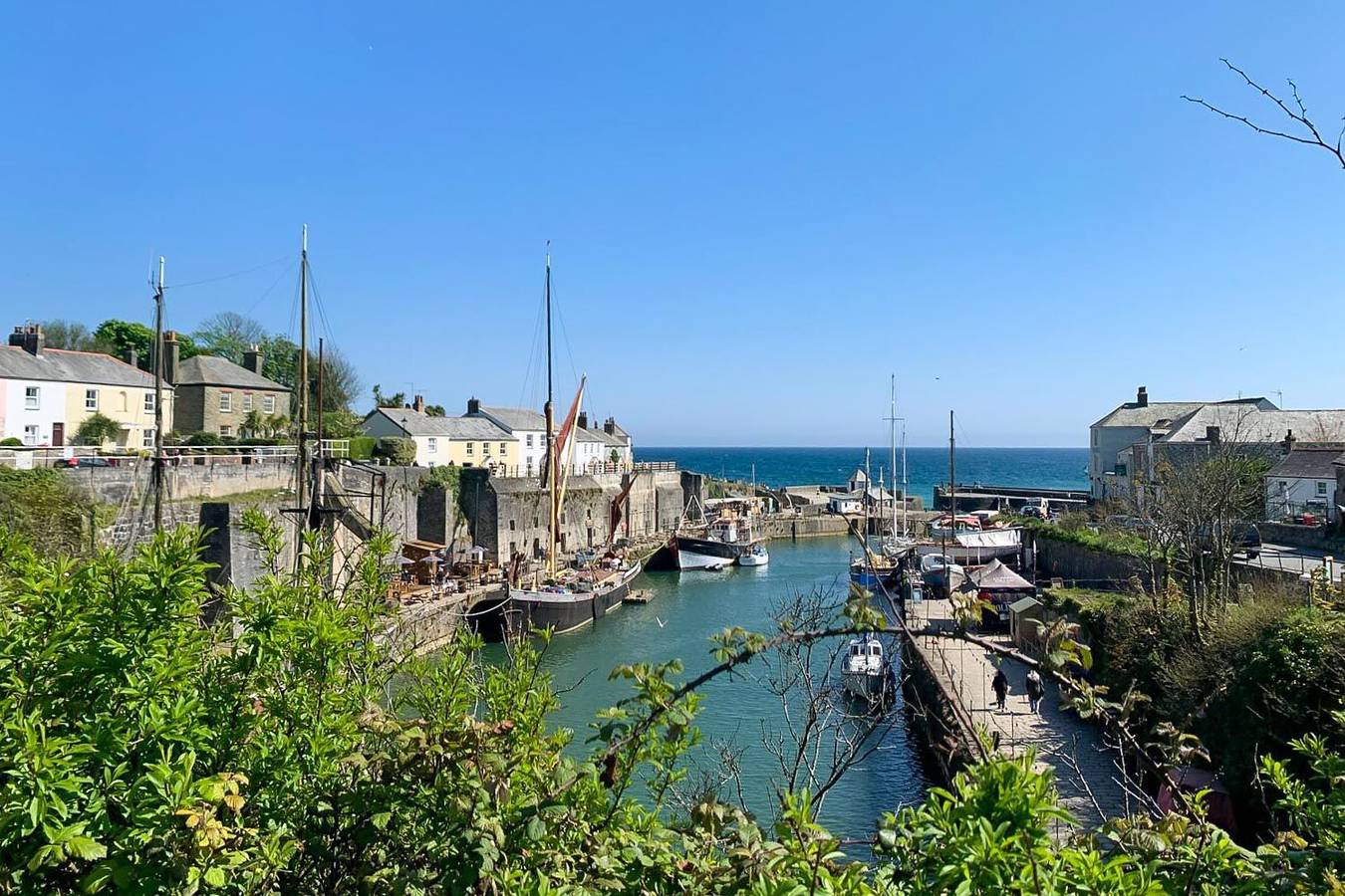 Sea Mist House in Charlestown, Cornwall