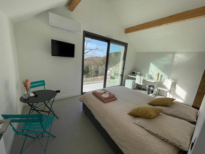 Location de vacances pour 2 personnes, avec terrasse et vue à Bouliac - 4