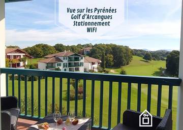 Gîte pour 3 personnes, avec balcon et vue dans Golf d'Arcangues