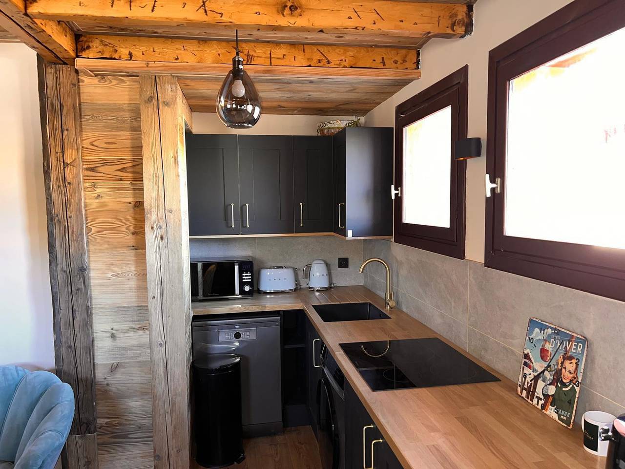 Apartamento entero, Chalet Riva - Apartamento dúplex 3 piezas 6 personas (Littleriva-P) in Plagne Villages, La Plagne-Tarentaise