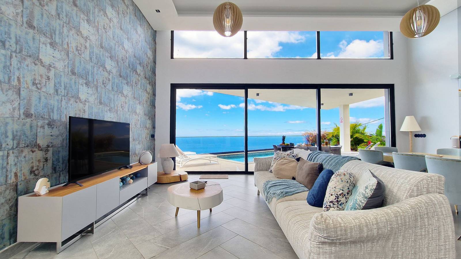 Ferienhaus für 6 Personen mit Pool in Pináculo, Ribeira Brava