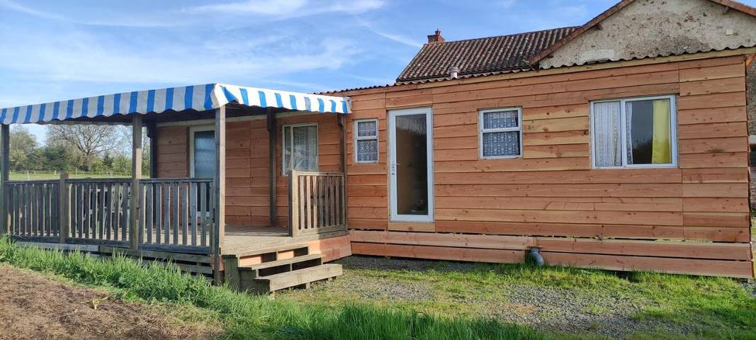 Maison de vacances pour 6 personnes, avec jardin ainsi que vue et terrasse