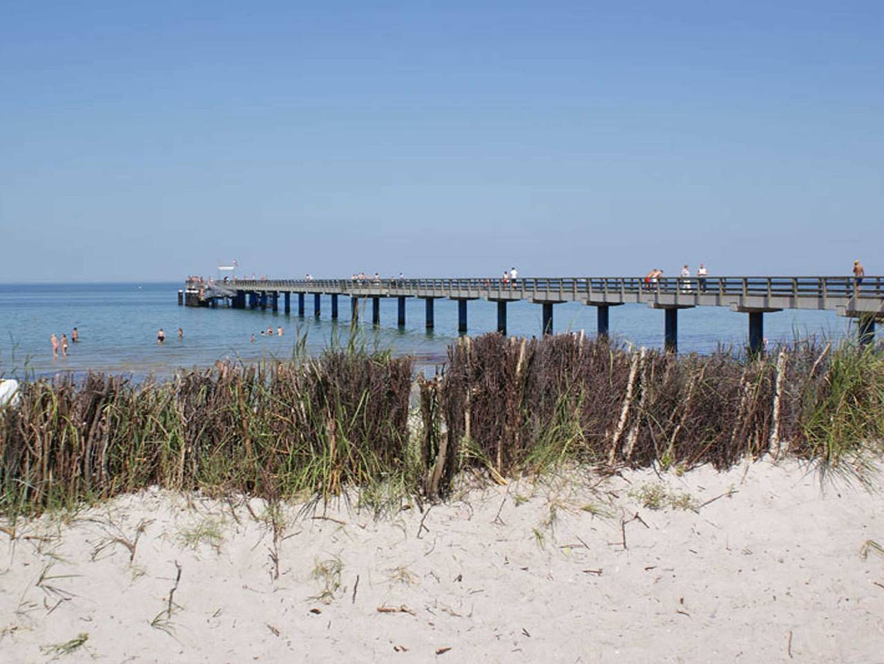 Ganze Ferienwohnung, Ferienwohnung  - wenige Meter zum Strand von Kalifornien - Ferienwohnung in Holm, Schönberg
