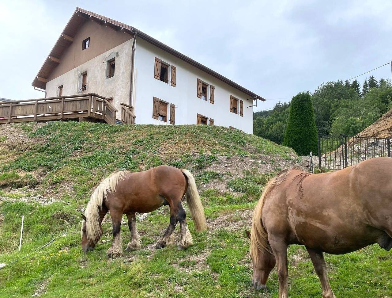 Cottage für 10 Personen mit Terrasse in Bussang, Regionaler Naturpark Belchen der Vogesen