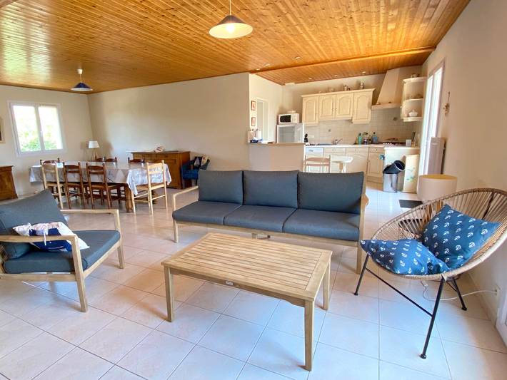 Location de vacances pour 8 personnes, avec jardin et terrasse dans Plage de La Parée - 4
