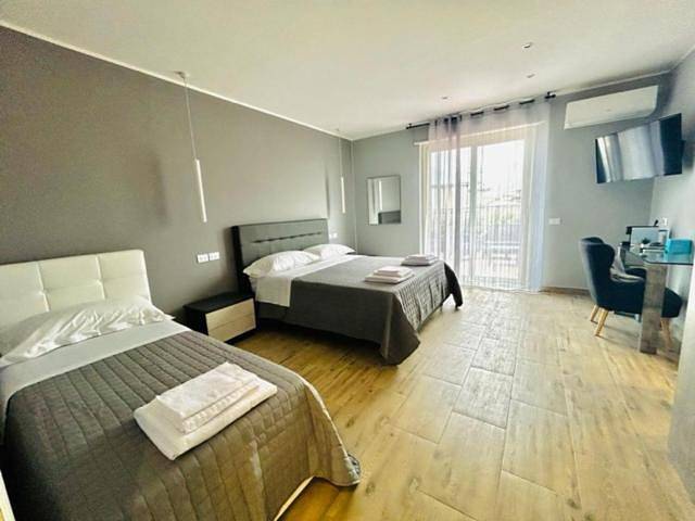 Chambre d’hôte pour 2 personnes, avec terrasse à Milazzo