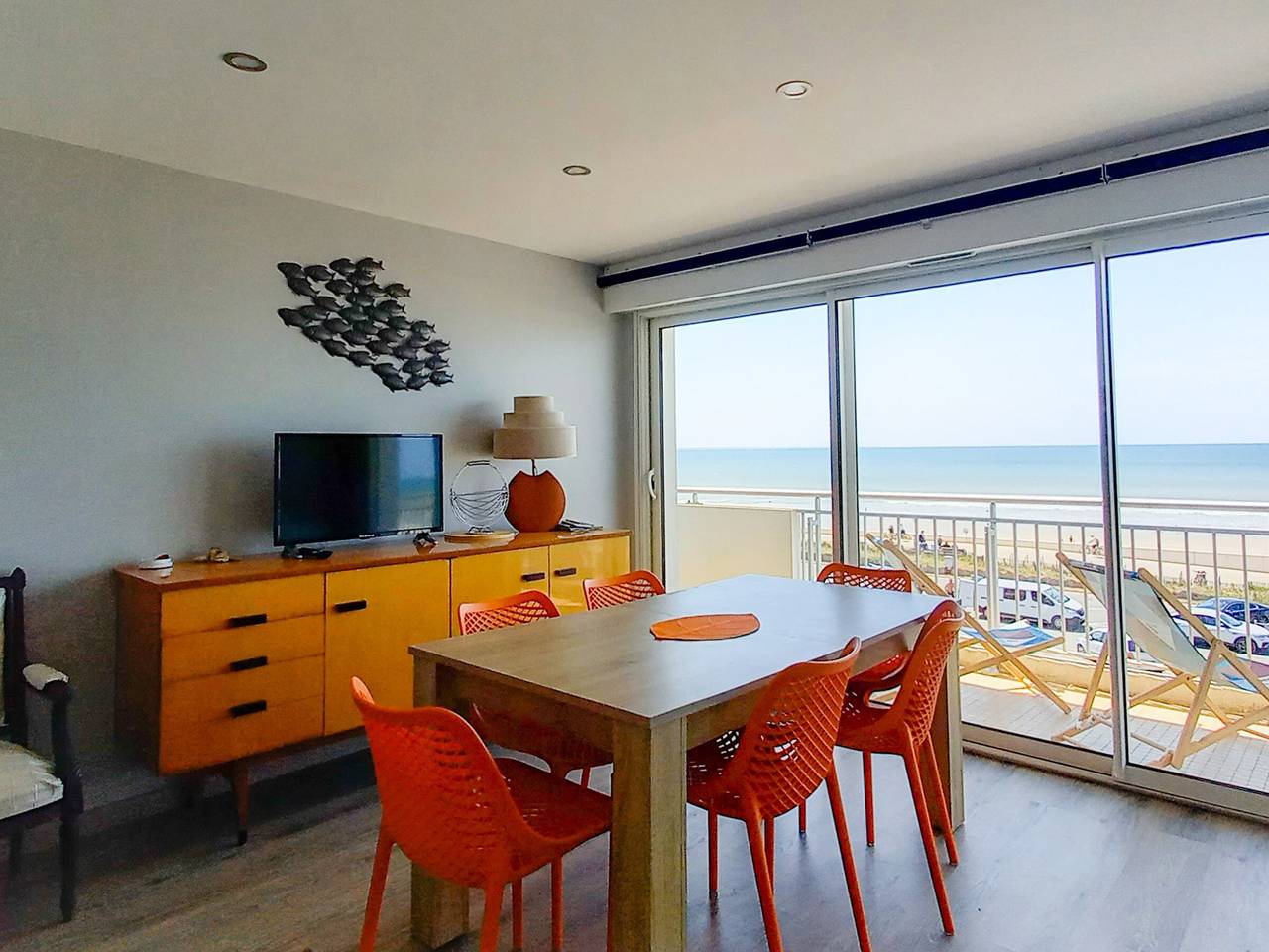 Appartement entier, Notre-Dame-de-Monts - Appartement 2 chambres vue océan, balcon, proche plage & commerces in Notre-Dame-de-Monts, Vendée