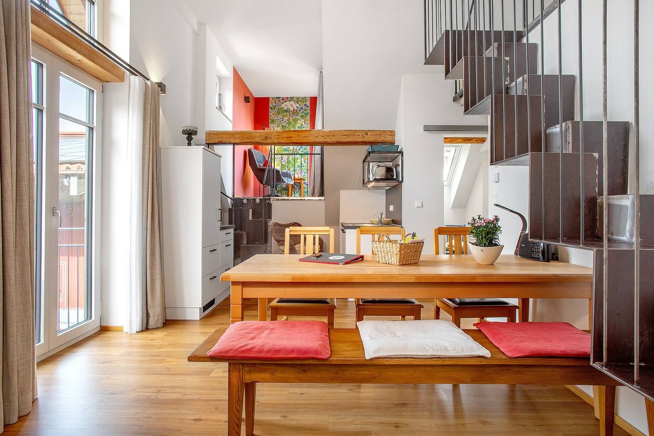 Ganze Wohnung, Apartment 'Hopfendarre' mit Gemeinschaftsgarten, Balkon und Wlan in Kippenhausen, Immenstaad am Bodensee