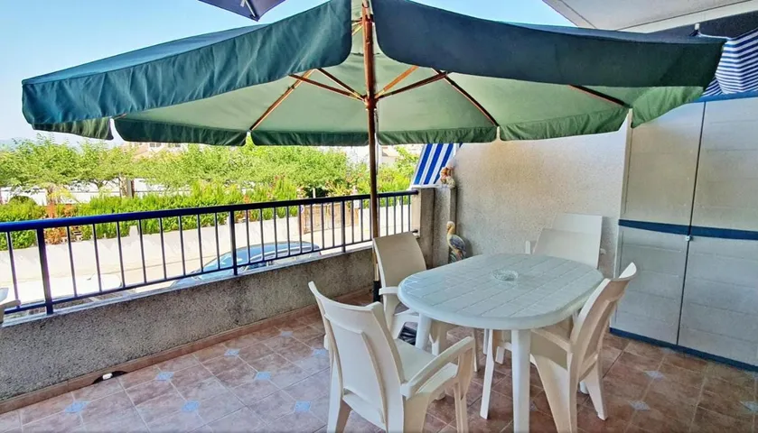 Holiday apartment for 6 people, with pool and balcony as well as view - 1