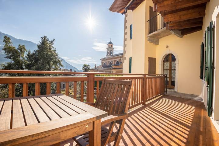 Ferienwohnung für 4 Personen, mit Balkon und Garten in Tenno - 4