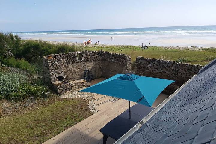 Location de vacances pour 8 personnes, avec Terrasse et Jardin dans Plage Penhors Pouldreuzic