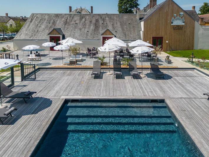 Hôtel pour 2 personnes, avec jardin et piscine dans le Loir-et-Cher