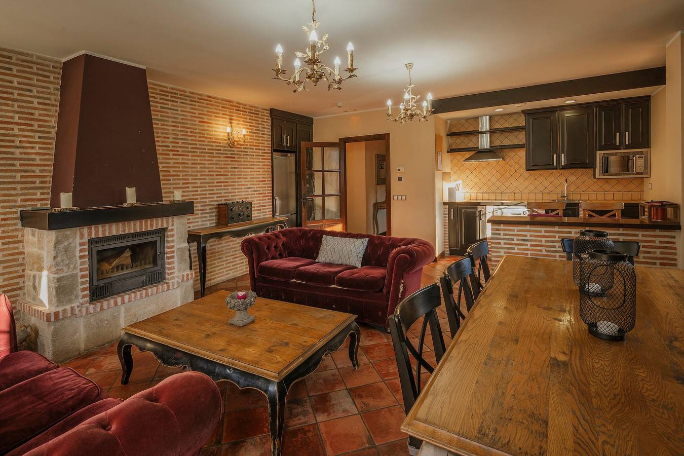 Casa Rural Parque Natural Río Lobos - Senderismo - 10 Personas - Burgos in Hontoria del Pinar, Provincia de Burgos