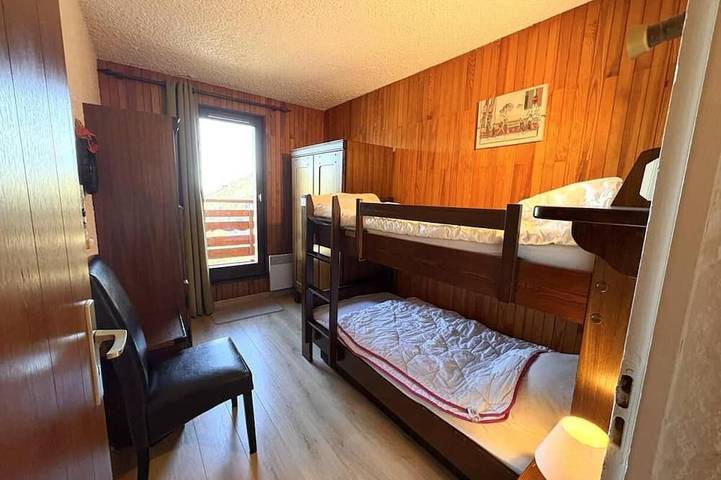 Ganze Wohnung, Bis 70m skipiste, 7te Etage, balkon, schließfach für die skier, 29m², Méribel-Mottaret in Méribel-Mottaret, Les Allues