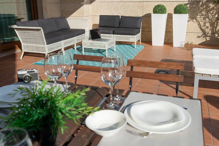 Gîte pour 6 personnes, avec terrasse à O Grove - 3