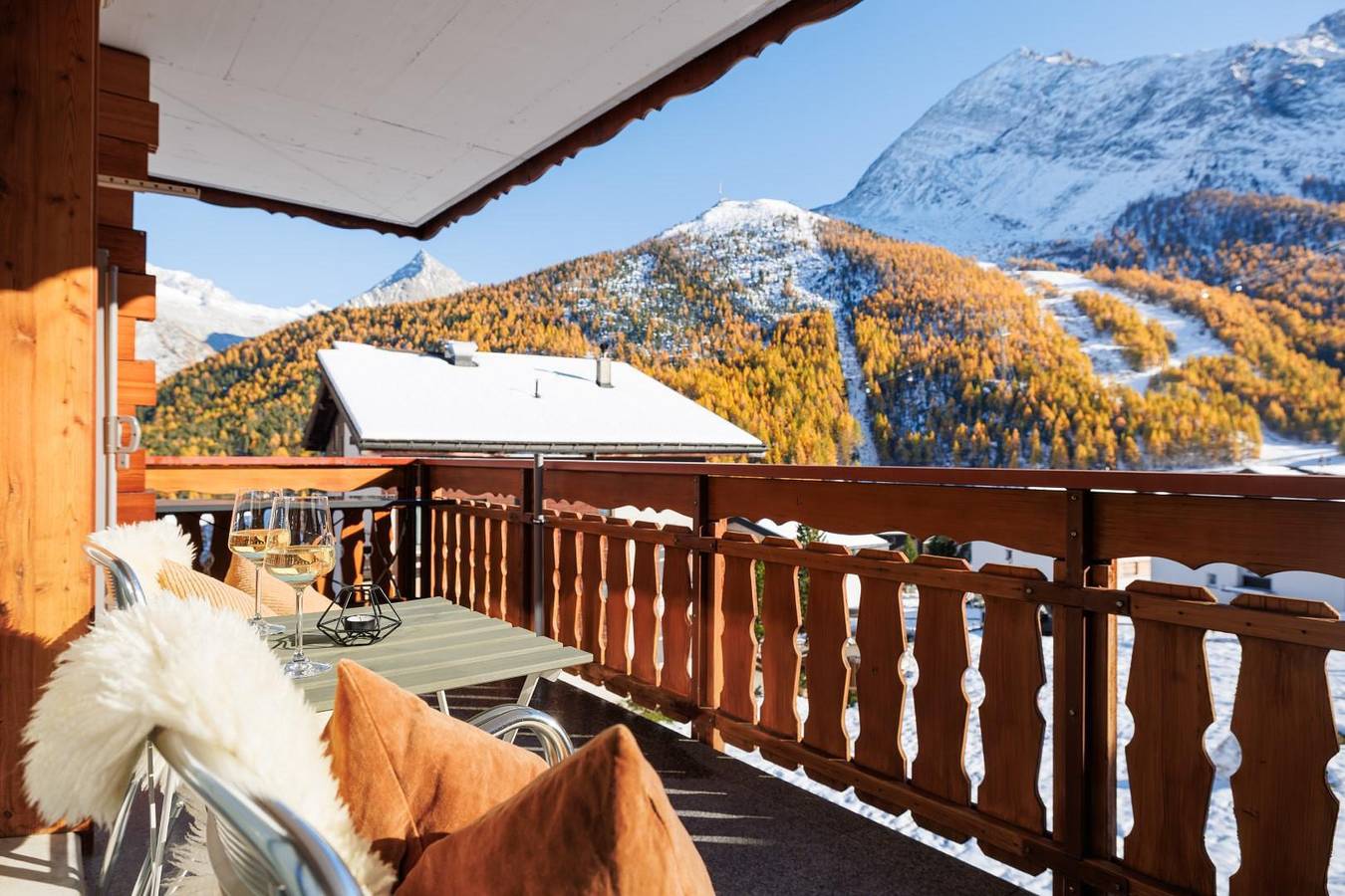 Hütte für 5 Personen in Saas-Fee, Monte Rosa Massiv