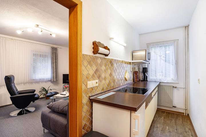 Appartement entier, Appartement "Typ B" avec vue sur les montagnes, terrasse partagée et Wi-Fi in Schmallenberg, Arrondissement du Haut-Sauerland
