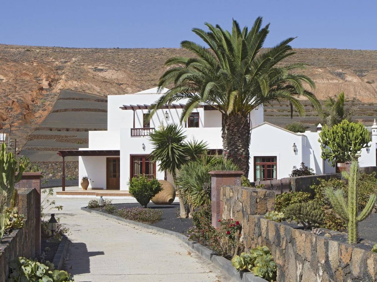 Ruhiges Landhaus Remedios mit Panoramablick in Los Valles, Teguise