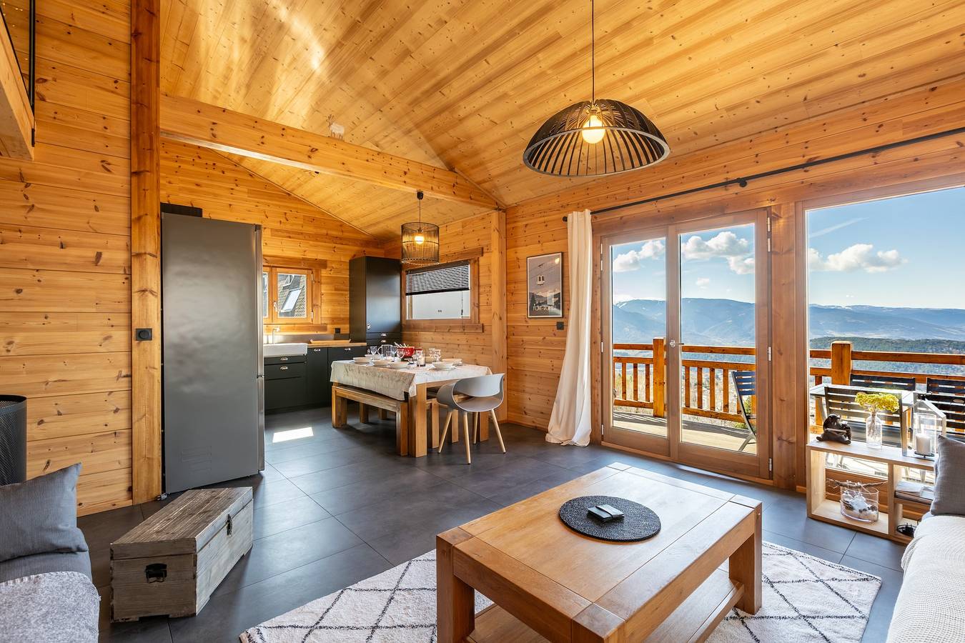 Chalet Serra Del Cadi - Vue montagne in Font-Romeu-Odeillo-Via, Prades region