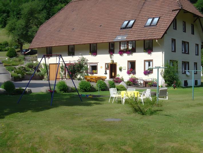 Ganze Wohnung, Ferienwohnung 3, 45 qm mit privater Terrasse, Gemeinschaftsgarten und Wlan in Triberg, Mittlerer Schwarzwald
