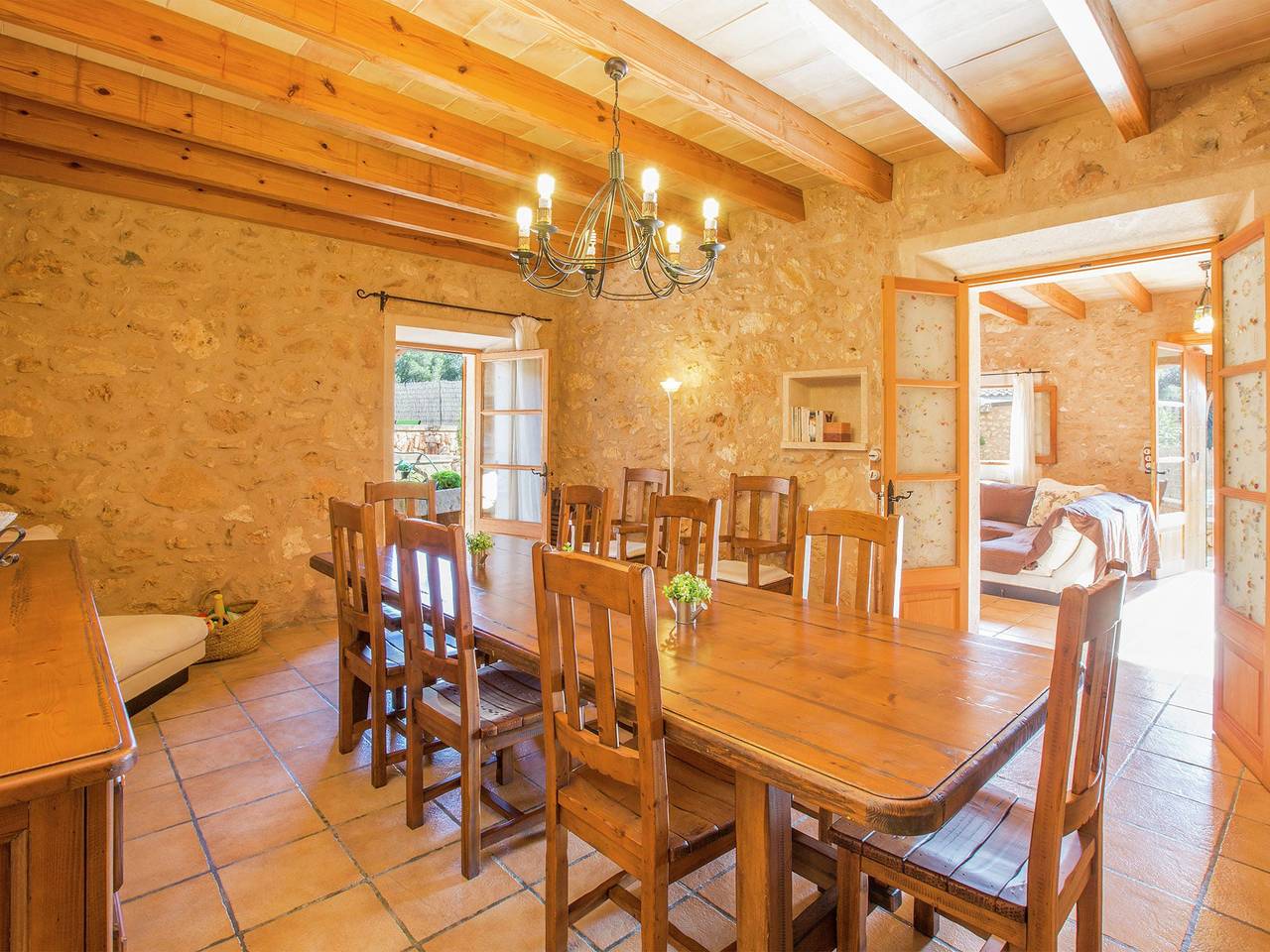 Casa Rural Sa Sorda - Ferienhaus Mit Privatem Pool in Campos, Mallorca Süden