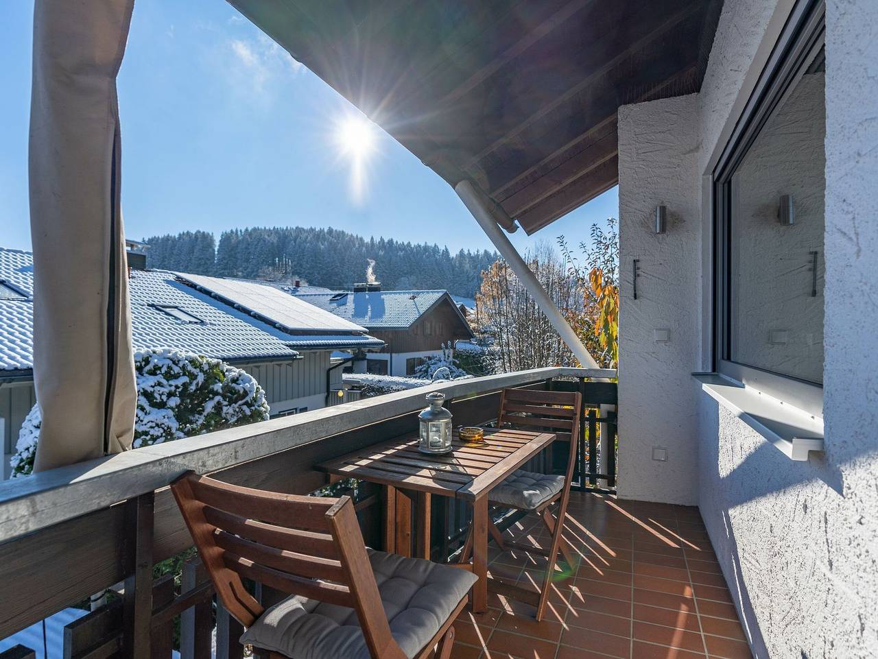 Ganze Ferienwohnung, Fewo Blick in die Berge - Fewo Blick in die Berge in Ofterschwang, Bayerisch Schwaben