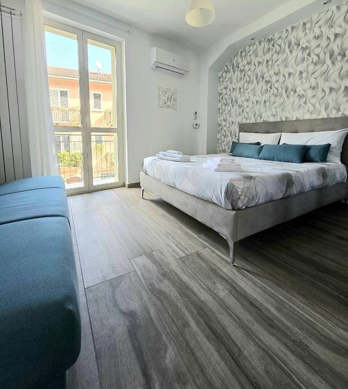 Gîte pour 4 personnes, avec vue et balcon à Caposele