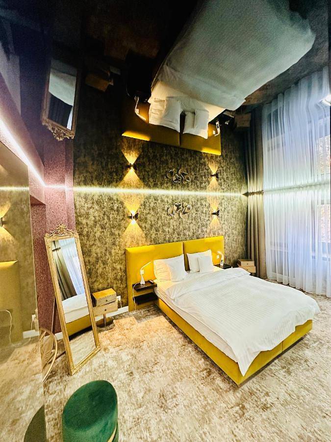 Hotel dla 2 osób, z widok i taras w Sybin