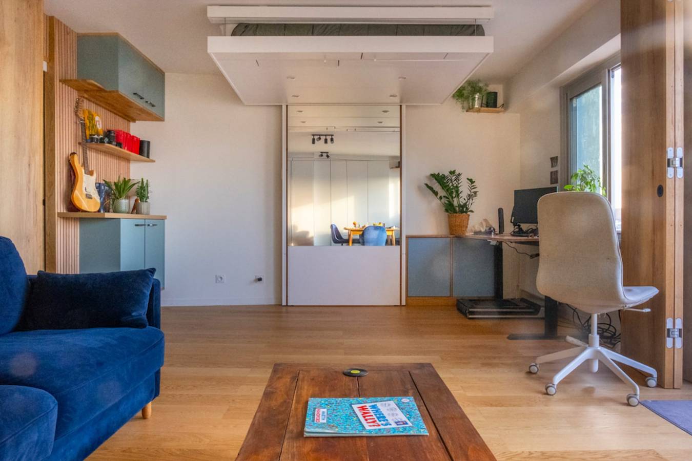 Estudio entero, Estudio para 4 personas con balcón in París, Isla de Francia