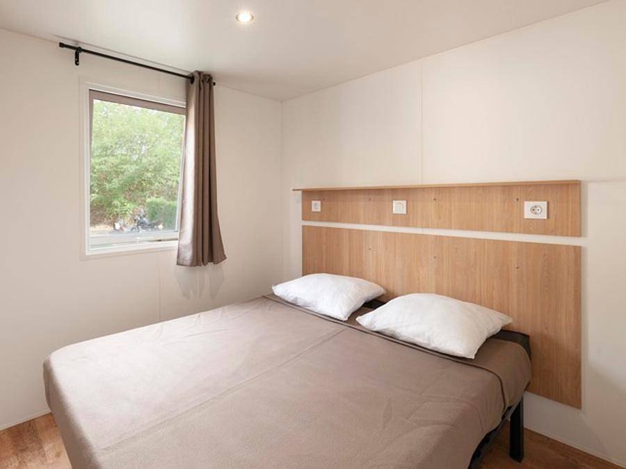 Camping Les Rives de l'Adour - Camping Paradis  - Mobilhome 4 personas - Confort+ 2 habitaciones 4 personas in Saint-Sever, Landes