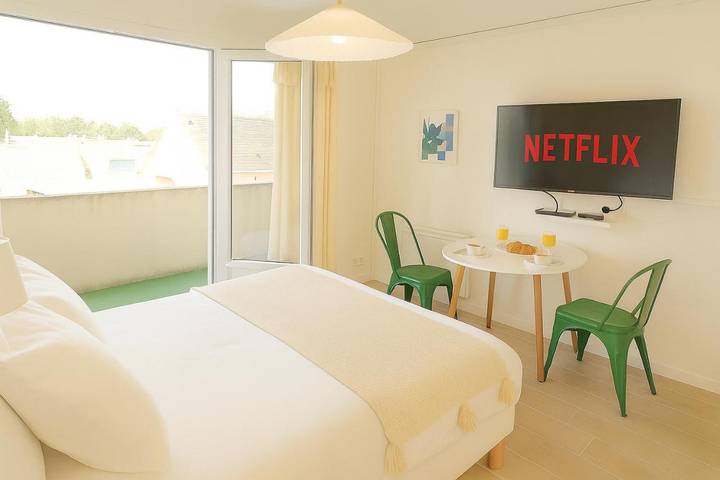 Appartement de vacances pour 3 personnes, avec balcon