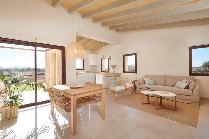 Casa rural 'Son Rossinyol Nou - Ses Figueretes' com vista para a montanha, piscina privada e Wi-Fi in Campos (Espanha), Majorca (Sul)