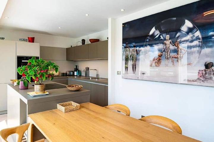 Maison de vacances pour 4 personnes, avec jardin et balcon à Reims