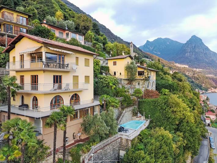 Ferienwohnung für 6 Personen, mit Seeblick und Balkon sowie Garten, mit Haustier am Luganersee - 4