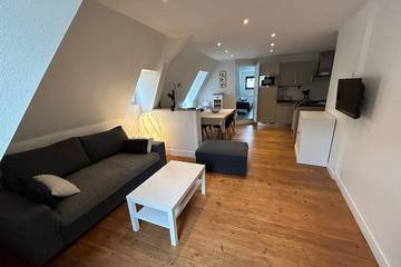 Appartement de vacances pour 4 personnes, avec terrasse dans Office De Tourisme De Lion Sur Mer