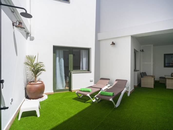 Location de vacances pour 4 personnes, avec terrasse à Villa de Agaete