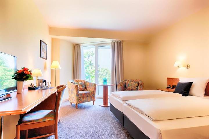 Hotel für 2 Personen, mit Terrasse und Garten sowie Pool und Sauna in Bad Dürkheim - 3