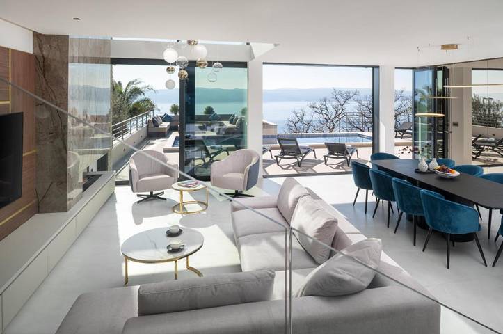 Villa pour 10 personnes, avec sauna et jardin ainsi que piscine et jacuzzi à Brela - 3