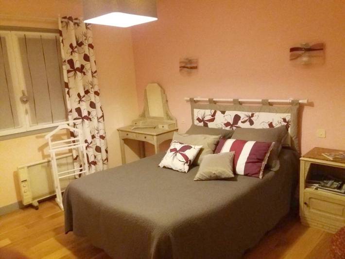 Chambre d’hôte pour 4 personnes, avec Terrasse ainsi que Jardin et Vue à Ploemeur