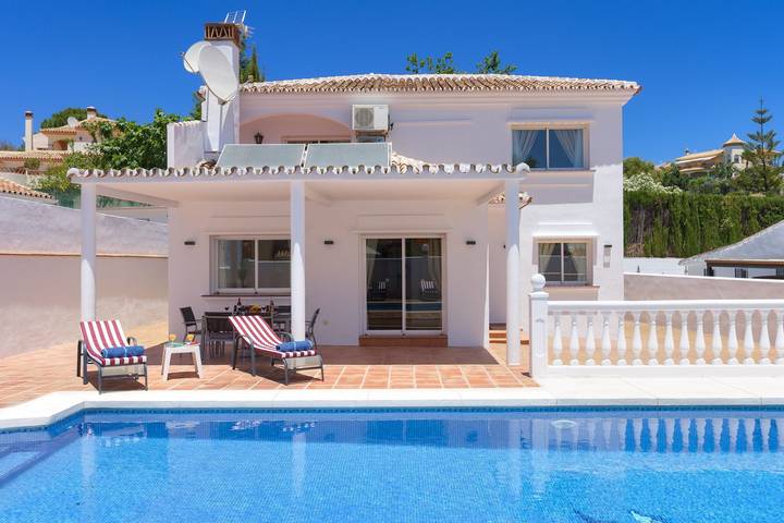 Villa voor 6 personen, met tuin en terras in Mijas Costa