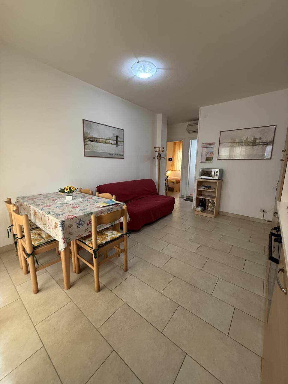Hel leilighet, Residenz Diana West Dreizimmerwohnung C6* 1. Stock für 6 Personen mit Meerblick in Bibione, Provinsen Venezia