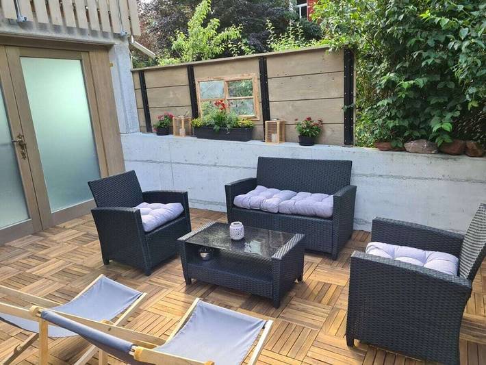 Ferienhaus für 7 Personen, mit Terrasse in Au - 2