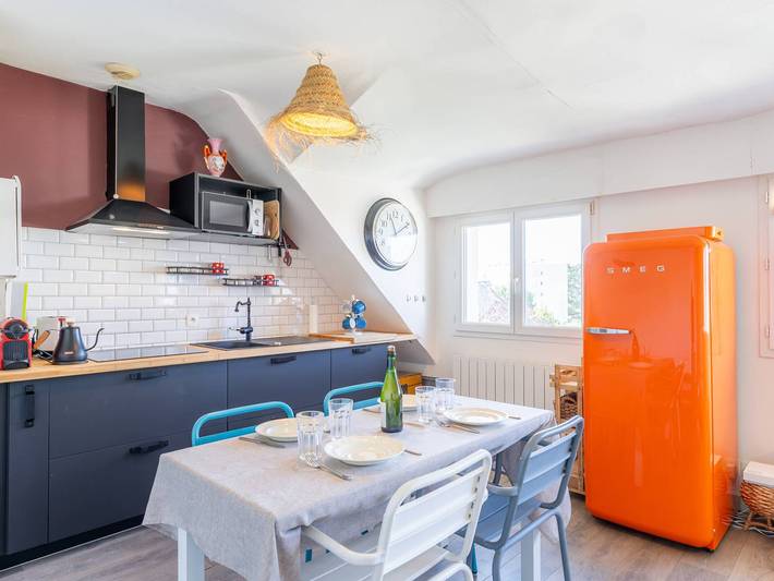 Ganze Wohnung, Carnac: Schönes 43m² Apartment, 2 Zimmer, Inkl. WLAN, Strandnah in Carnac Plage, Carnac