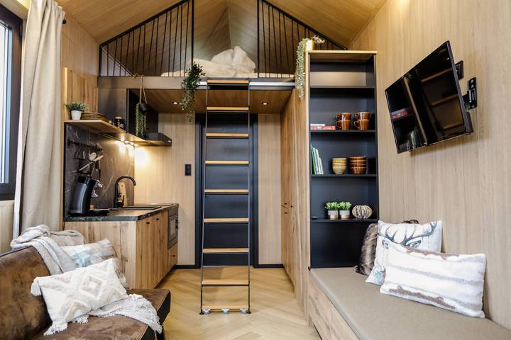 Waarde (Blue Green Holidays) — Luxe Tinyhouse Waarde in Nederlandse Noordzeekust