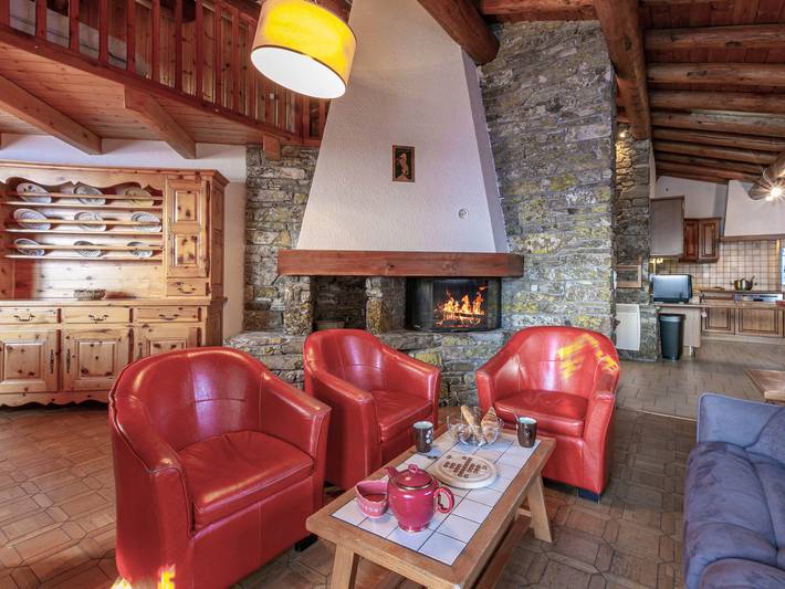 Gîte pour 10 personnes, avec balcon à Val-d'Isère