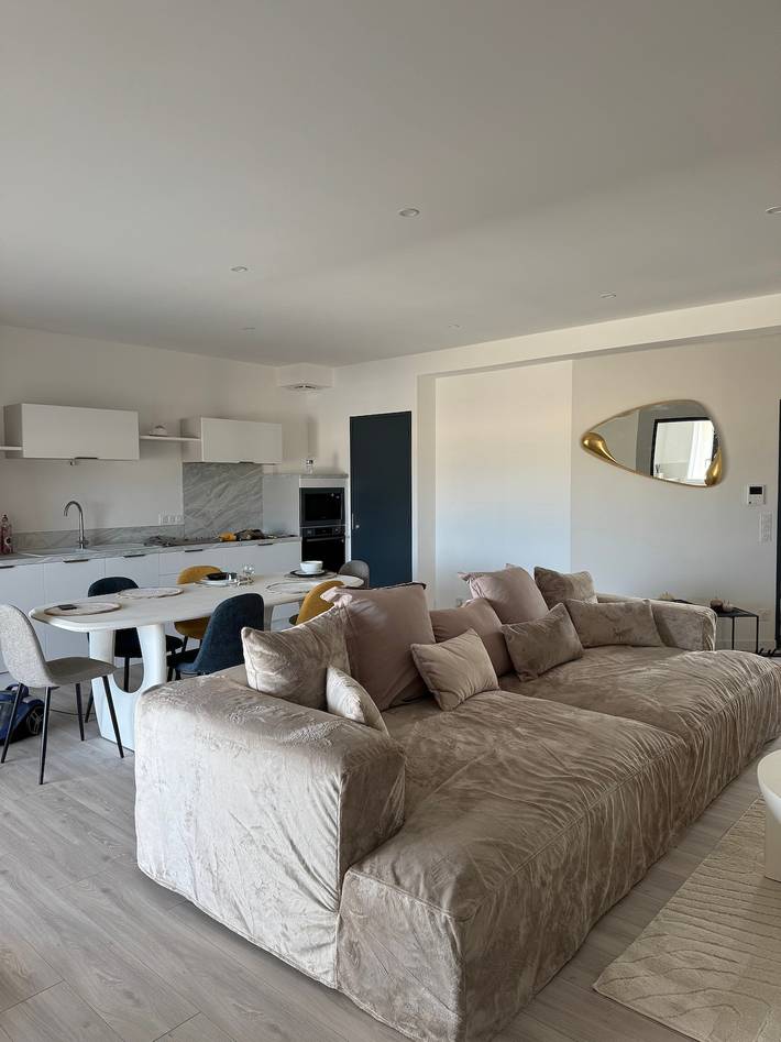 Ferienhaus 'Face À La Mer 2' mit privater Terrasse und Klimaanlage in Port-la-Nouvelle, Mittelmeerküste (Frankreich)
