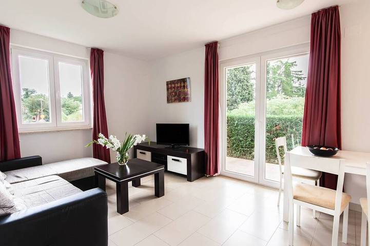 Ferienwohnung für 4 Personen, mit Garten