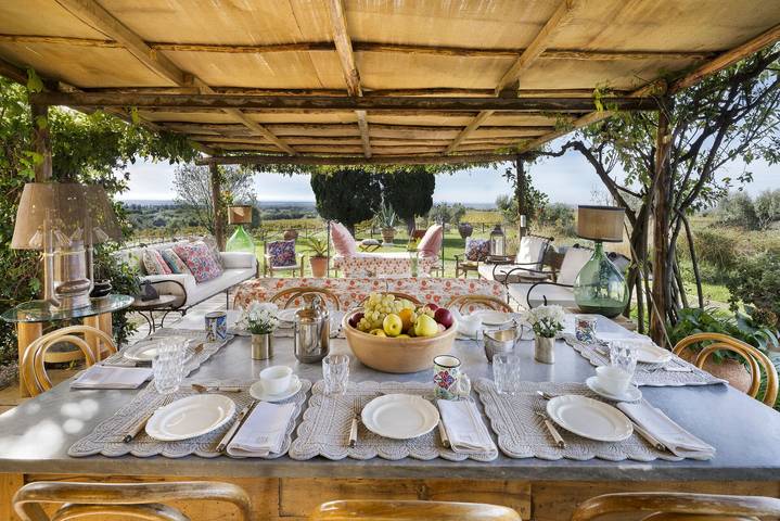 Villa Bellaria, Private Pool, Bolgheri - Villa Bellaria in Bolgheri, Castagneto Carducci
