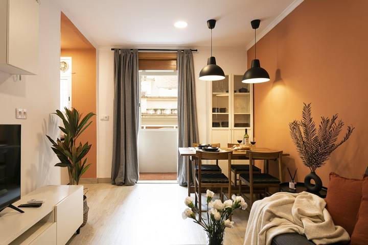 Apartamento de vacaciones para 2 personas, con Balcón en La Barceloneta