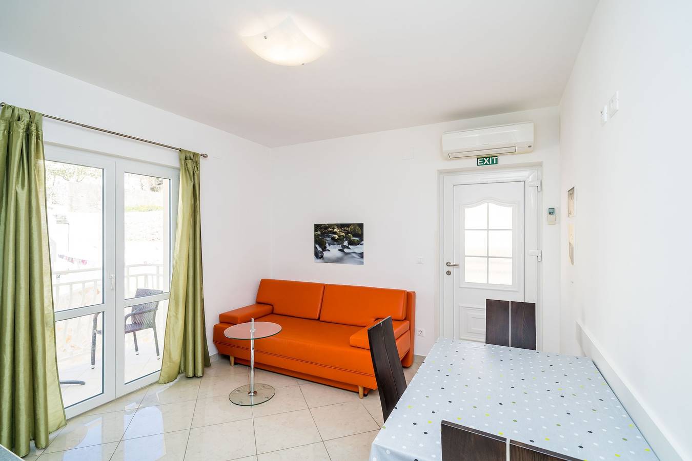 Ganze Wohnung, Villa Samba - Standard One-Bedroom Apartment with Balcony and Sea View in Plat, Dubrovnik-Neretva